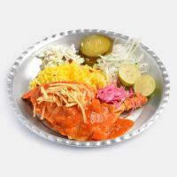 خوراک مرغ سس پز (ران)