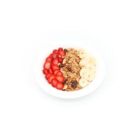 ماست میوه ای و گرانول