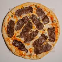 پیتزا سیر و استیک ایتالیایی (۳۳ سانتی متری)