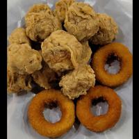 میکس قارچ و پیاز سوخاری