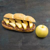 ساندویچ نوتلا و سیب