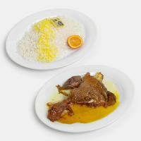 چلو ماهیچه گوسفندی