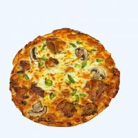 پیتزا گوشت و قارچ آمریکایی مینی (۱۹ سانتی متری)