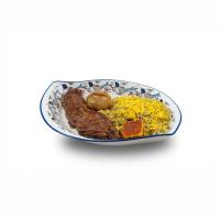باقالی پلو با گردن شاه پسند