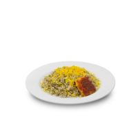 سبزی پلو ساده