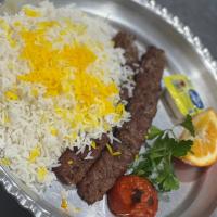 چلو کباب کوبیده