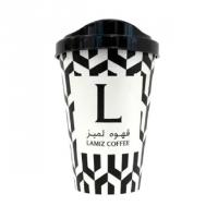 لیوان طرح شکلات ۸۳ درصد لمیز