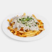 سیب زمینی با سس قارچ