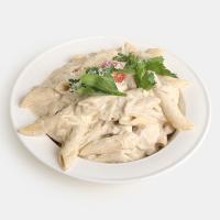 پاستا پنه آلفردو با مرغ