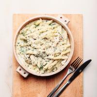 پاستا توفو اسفناج وگن