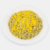 سبزی پلو با برنج خارجی