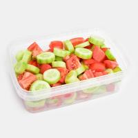 سالاد گوجه و خیار