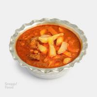 خورشت قیمه سیب زمینی (اضافه)