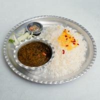 چلو خورشت قورمه سبزی