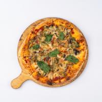 پیتزا مرغ و اسفناج ایتالیایی