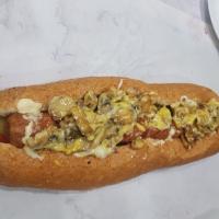 ساندویچ سوسیس بندری