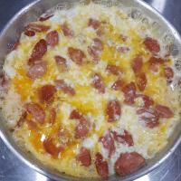 سوسیس تخم مرغ