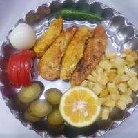 خوراک فیله مرغ پرسی