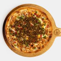 پیتزا گوشت و قارچ آمریکایی 24 سانتی متری