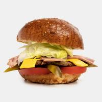 همبرگر مخصوص میز گرد