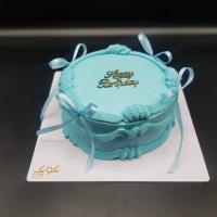 کیک پاپیون آبی