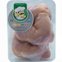 ران مرغ سبز با استخوان بدون پوست