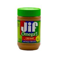 کره بادام زمینی امگا 3 جیف