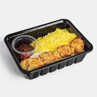 چلو جوجه کباب زعفرانی
