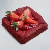 کیک کوکی ردولوت با تاپینگ بری