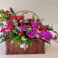 سبد گل زنبیلی شماره۲