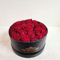 باکس گل رز قرمز شماره ۵