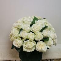 باکس گل رز سفید شماره ۱