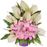 سبدگل تبریک 8