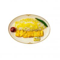 چلو جوجه کباب سینه ۱۵۰ گرم