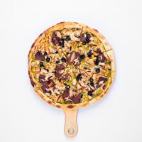 پيتزا چيكن استيک پستو ايتاليایی