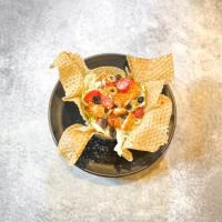 سالاد سزار با مرغ