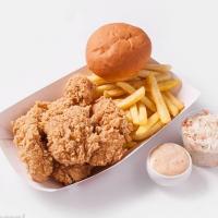 مرغ سوخاری سه تکه