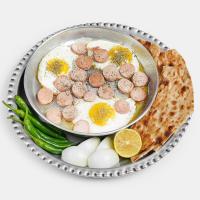 سوسیس تخم مرغ بدون رب