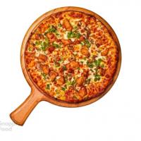 پیتزا چیکن باربیکیو آمریکایی (یک نفره)