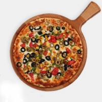 پیتزا سبزیجات آمریکایی (یک نفره)
