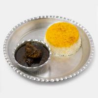 چلو خورشت قلیه ماهی
