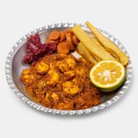 خوراک دوپیازه میگو