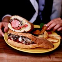 ساندویچ هات داگ ماشروم