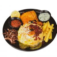 زرشک پلو مرغ مشهدی