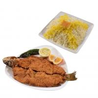 چلو ماهی قزل آلا سوخاری