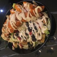 سالاد سزار با مرغ (دو رول)