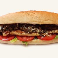 ساندویچ فیله مرغ زعفرانی