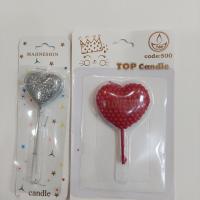 شمع قلب تکی