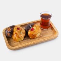 شیرینی دانمارکی سر شکلاتی