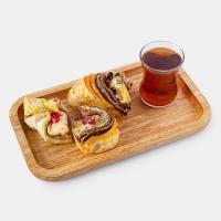 شیرینی کره ای گل